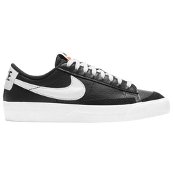 Boys' Grade School - Nike Blazer Low '77 - Black/White/Black