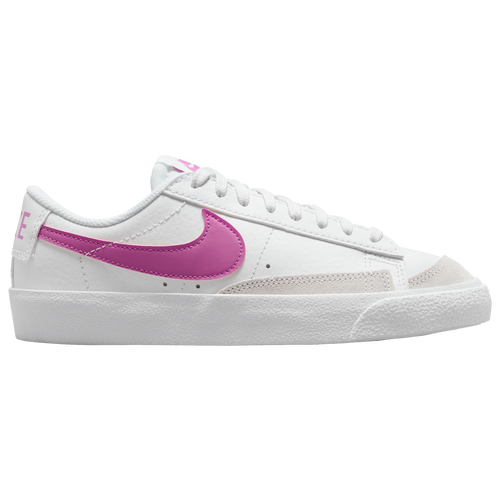 

Nike Boys Nike Blazer Low '77 - Boys' Grade School Basketball Shoes Summit White/Cosmic Fuchsia/White Size 6.5