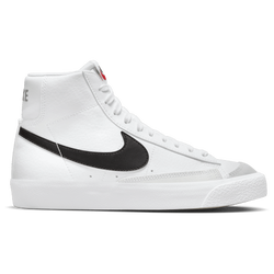 Boys' Grade School - Nike Blazer Mid '77 - White/Orange/Black