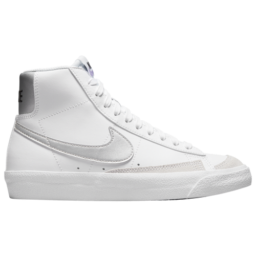 GIRLS - Nike Blazer Mid '77 - White/Silver Pink