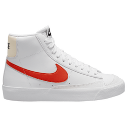 Boys' Grade School - Nike Blazer Mid '77 - White/Red/Beige