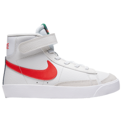 Boys' Preschool - Nike Blazer Mid '77 - Grey/Red/Blue