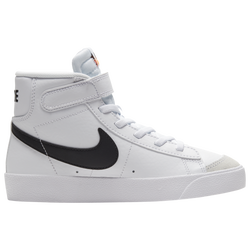 Boys' Preschool - Nike Blazer Mid '77 - White/Black/Orange