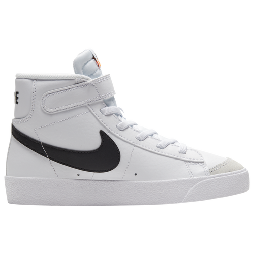 BOYS - Nike Blazer Mid '77 - White/Black Orange