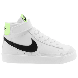 Boys' Preschool - Nike Blazer Mid '77 - White/Black/Barely Volt