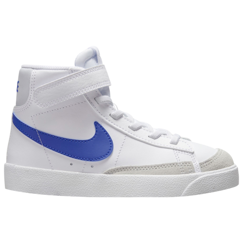 

Boys Preschool Nike Nike Blazer Mid '77 - Boys' Preschool Shoe Pure Platinum/Game Royal/White Size 11.0