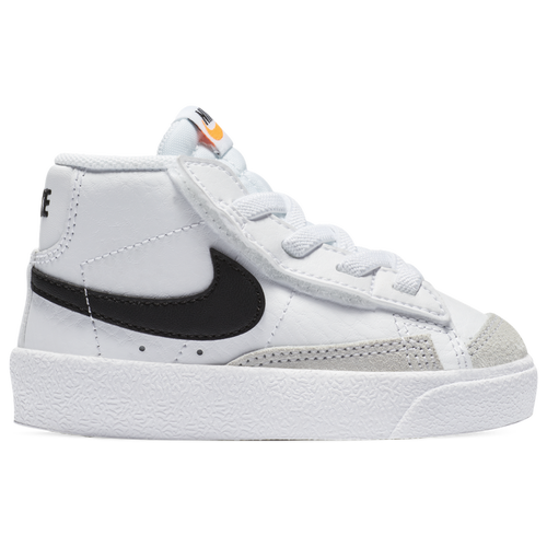 Nike Kids' Boys  Blazer Mid '77 In White/black/orange