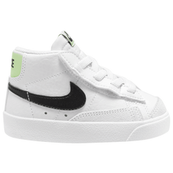 Boys' Toddler - Nike Blazer Mid '77 - White/Black/Barely Volt