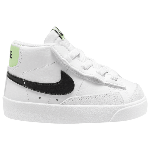 Nike Kids' Boys  Blazer Mid '77 In White/black/barely Volt