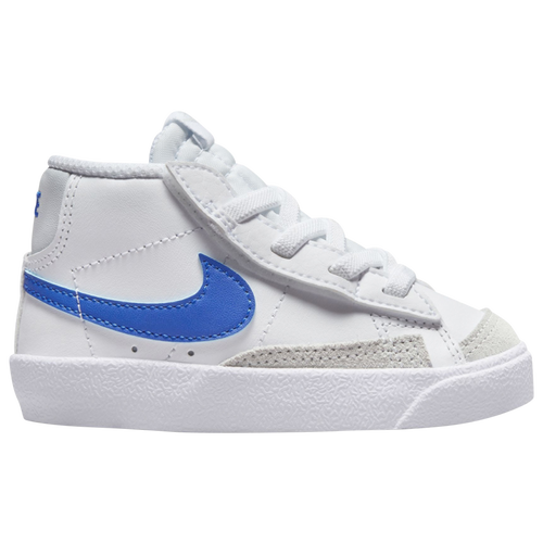 

Nike Boys Nike Blazer Mid '77 - Boys' Toddler Basketball Shoes Pure Platinum/Game Royal/White Size 03.0