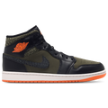 Jordan AJ 1 Mid SE - Jordan Black/Cargo Khaki