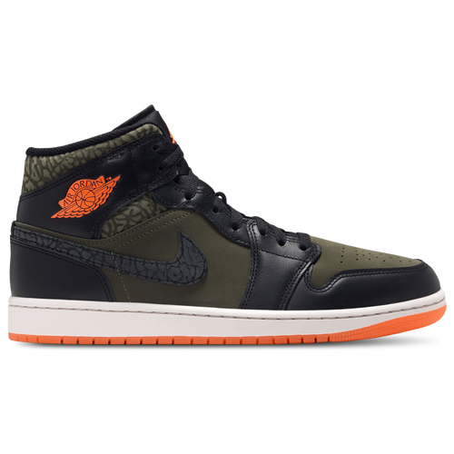 Jordan AJ 1 Mid SE - Jordan Black/Cargo Khaki