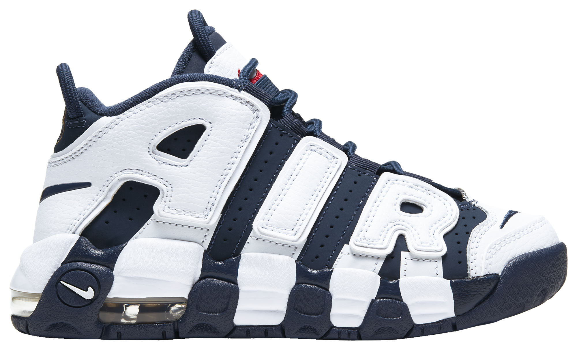 air uptempo womens black and white