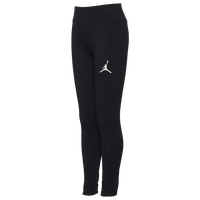 Jordan Leggings - Jumpman High-Rise - Black w. Silver