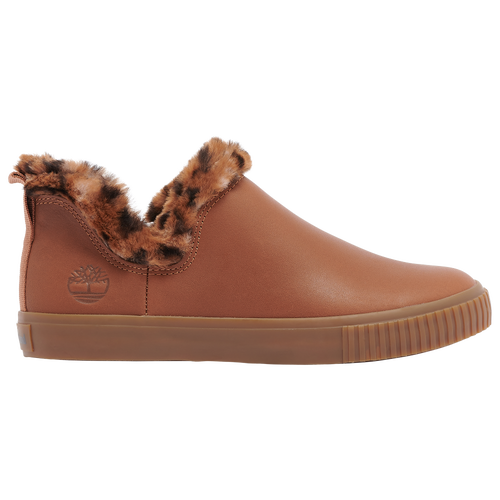 Timberland Womens Skyla Bay Slip On In Rust/leopard