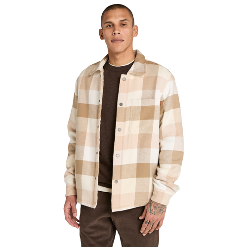  - Timberland High Pile Lined Overshirt - Angora