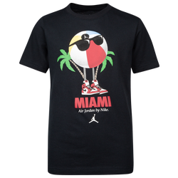 Boys' Grade School - Jordan Miami Beach Ball T-Shirt - Black