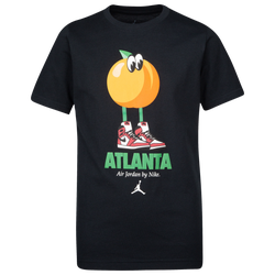 Boys' Grade School - Jordan Atlanta Peach T-Shirt - Black