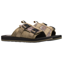 Men's - The North Face EQBC Slides - Tan/Black