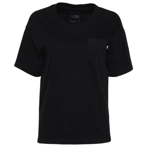 

The North Face Womens The North Face Relaxed Short Sleeve Pocket T-Shirt - Womens Black/Black Size S
