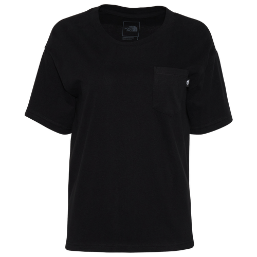 

The North Face Womens The North Face Relaxed Short Sleeve Pocket T-Shirt - Womens Black/Black Size XS