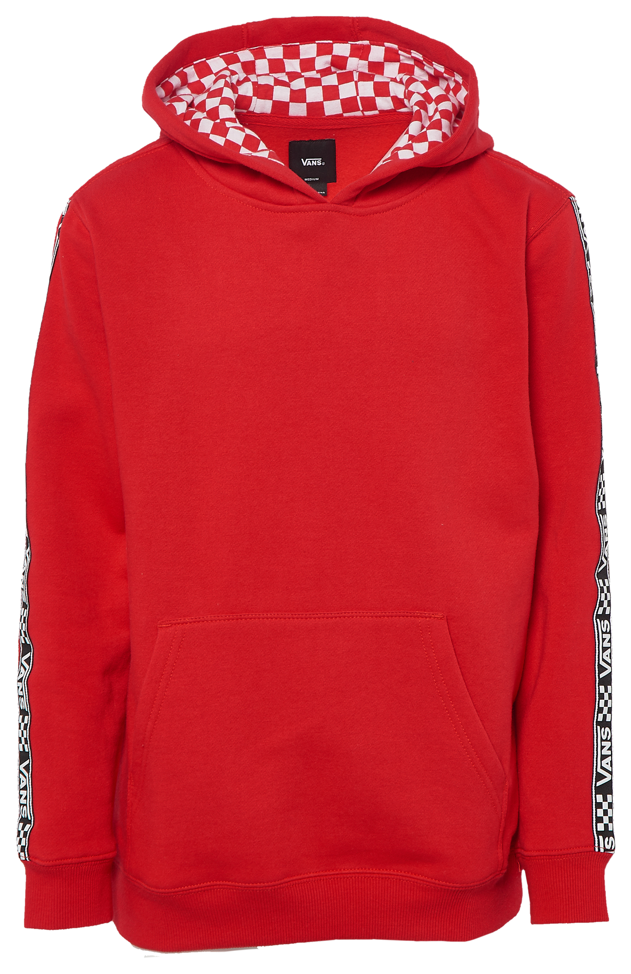 vans checkered red hoodie