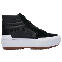 Black/White- Vans W Sk8 Hi-bk/wh