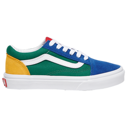 Boys' Preschool - Vans Old Skool - Blue/Green/Yellow