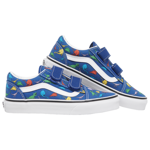 

Vans Boys Vans Old Skool - Boys' Preschool Shoes Blue/Multi Size 03.0