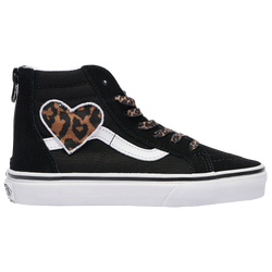 Girls' Preschool - Vans Sk8 Hi Zip - Black/Brown