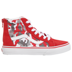 Boys' Preschool - Vans Sk8-Hi - Red/White/Black