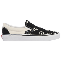 Black/Marshmallow- Vans Clsc Slip On-bk/wh