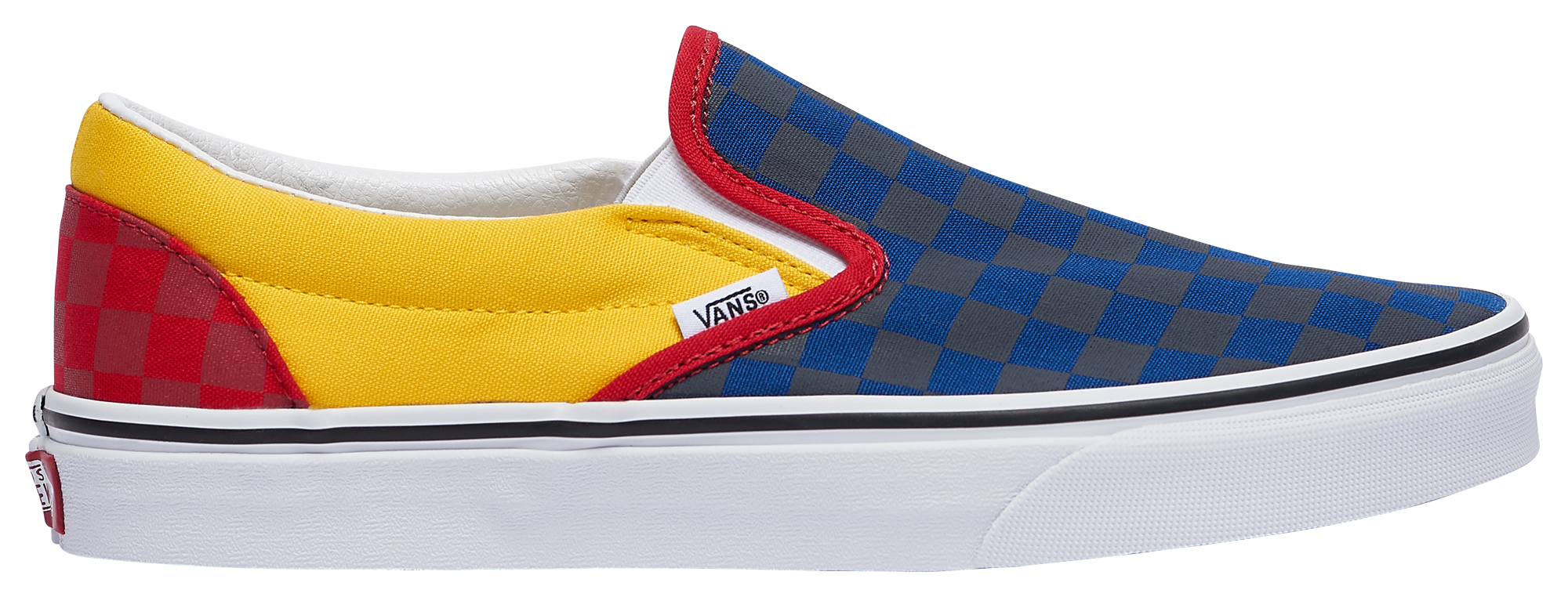 checkered vans footlocker