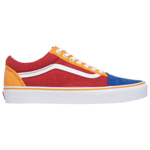 Basistheorie Uil Wrak Vans Kids' Old Skool In Red/blue/yellow | ModeSens