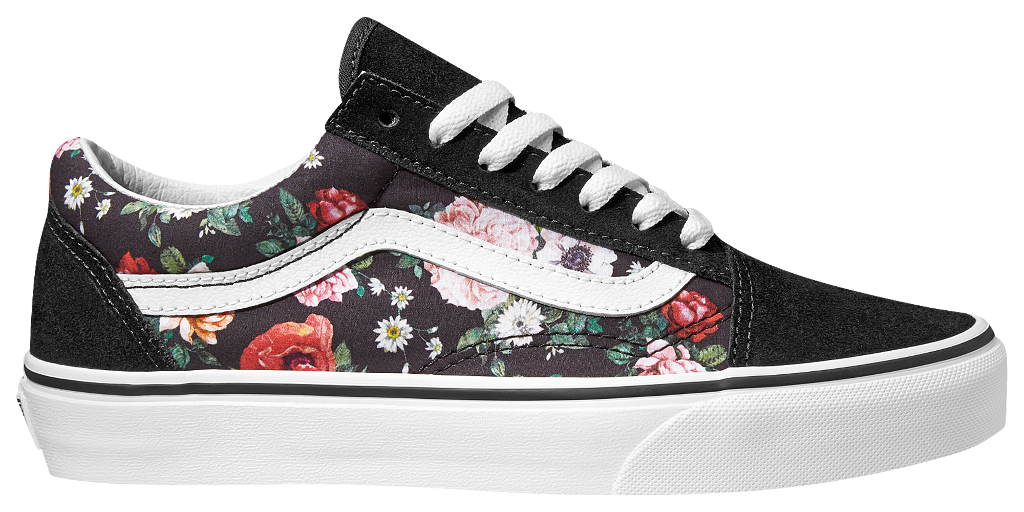 vans multi floral old skool