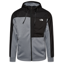 Mens - The North Face Essential Full-Zip Jacket - Grey/Black