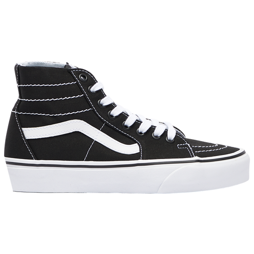 Vans Sk8-hi Taper Canvas Sneakers In Black/true White | ModeSens