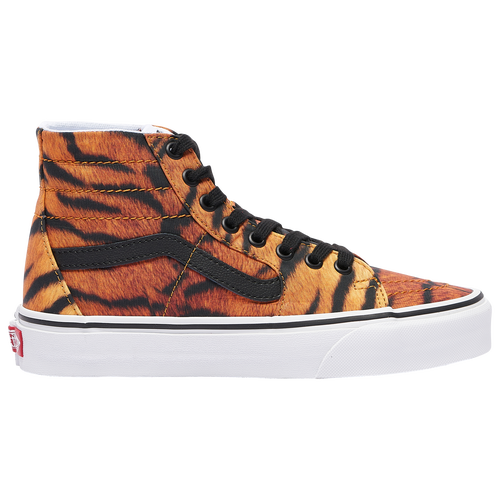 

Vans Womens Vans SK8 Hi Tiger - Womens Shoes Orange/White Size 6.5