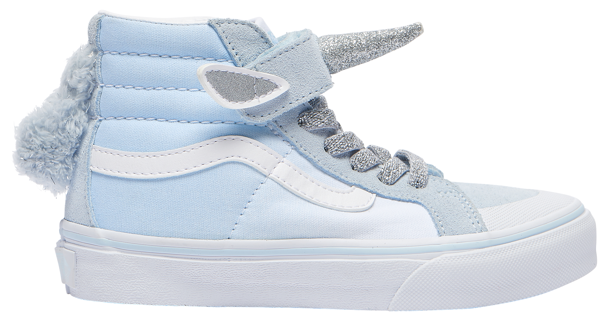 sky blue high top vans