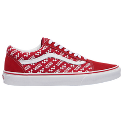 Men's - Vans Old Skool - Racing Red/True White