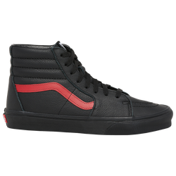 Men's - Vans Sk8 Hi - Black/Chili Pepper