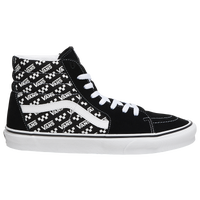Black/True White- Vans Sk8 Hi-bk/wh