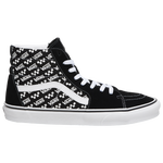 Black/True White- Vans Sk8 Hi-bk/wh