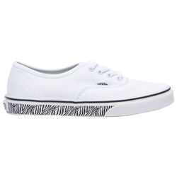 Boys' Grade School - Vans Authentic - Zebra/White