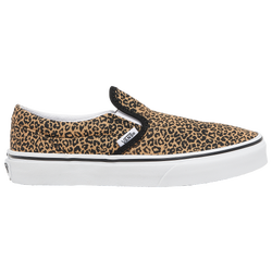 Girls' Grade School - Vans Classic Slip On - Brown/Black