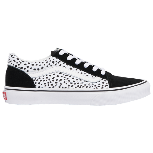 

Girls Vans Vans Old Skool Dalmatian - Girls' Grade School Shoe White/Black Size 05.5