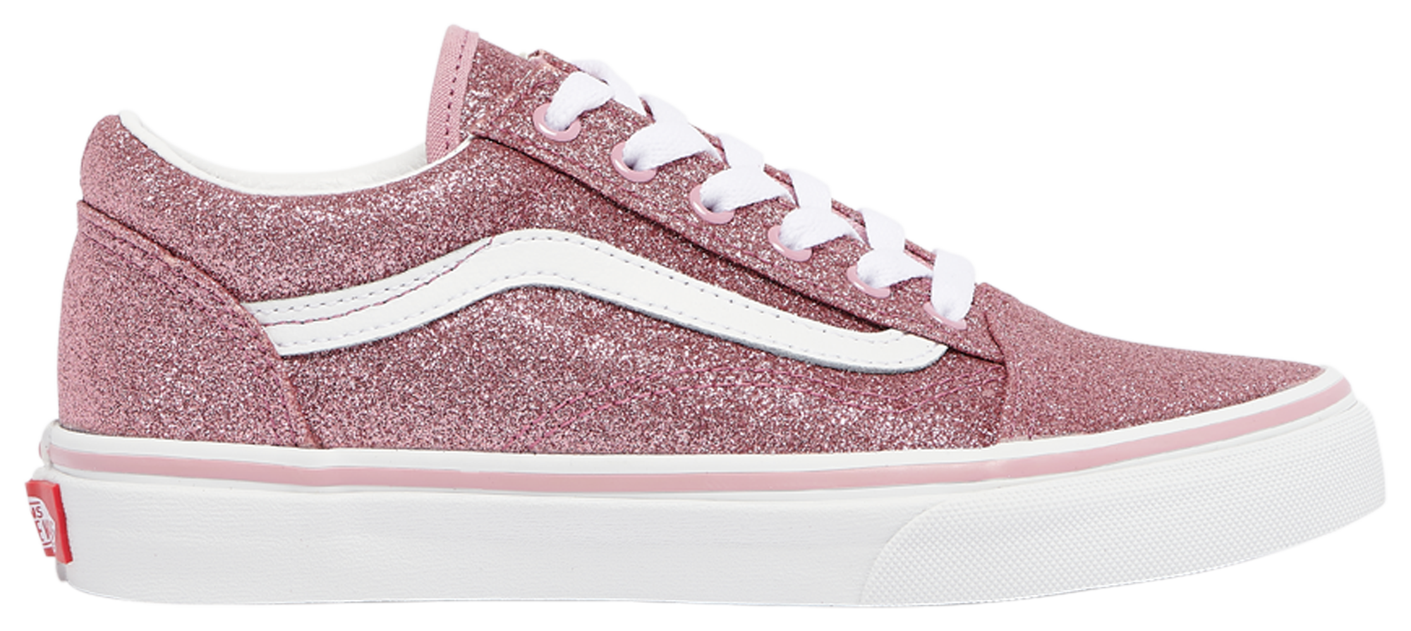 Vans Old Skool Glitter Girls' Grade School