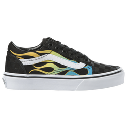 Boys' Grade School - Vans Old Skool - Black/Yellow/Blue