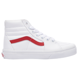 Boys' Grade School - Vans Sk8-Hi - White/Red