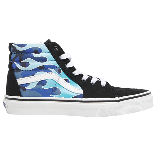 

Vans Boys Vans Sk8-Hi - Boys' Grade School Shoes Blue Camo Size 3.5